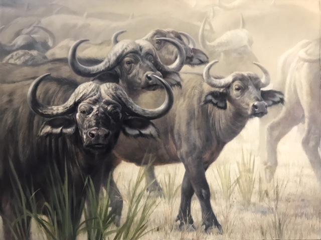 Jaco van Schalkwyk - PATHFINDERS - OIL - 36 X 48