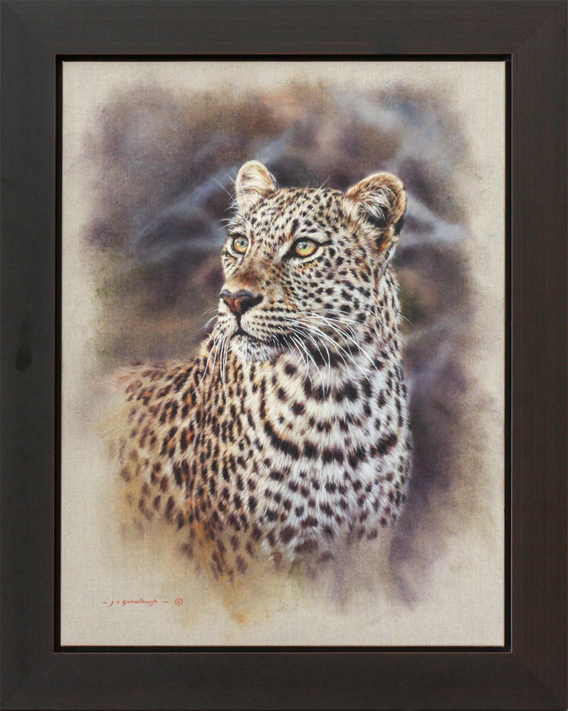 Jaco van Schalkwyk - POWER POSE - OIL ON BELGIAN LINEN - 18 X 16