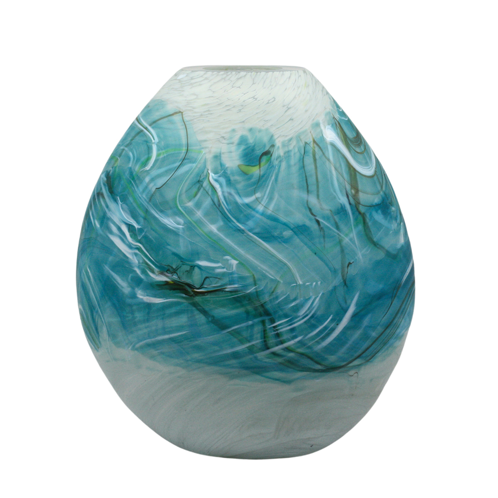 Lava Glass - GLACIER - GLASS - 13 3/4 X 11 3/4 X 5 1/2