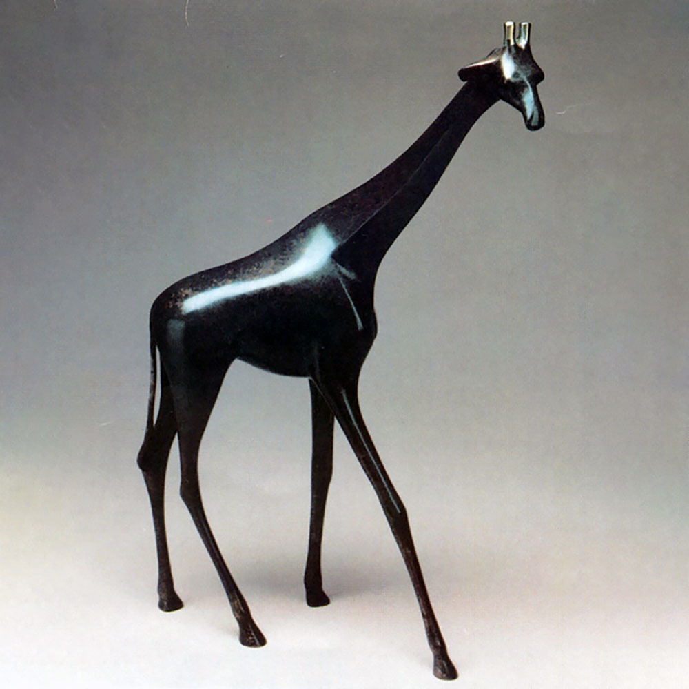 Loet Vanderveen - GIRAFFE (126) - BRONZE - 12 X 6 X 17 - These sculptures are bronze limited editions.
<br>
<br><a href="/[sculpture]/[available]-[patina]-[swatches]/">More than 30 patinas are available</a>. Available patinas are indicated as IN STOCK. Loet Vanderveen limited editions are always in strong demand and our stocked inventory sells quickly. Special orders are not being taken at this time.
<br>
<br>Allow a few weeks for your sculptures to arrive as each one is thoroughly prepared and packed in our warehouse. This includes fully customized crating and boxing for each piece. Your patience is appreciated during this process as we strive to ensure that your new artwork safely arrives.
<br>
<br>Shipping and Handling TBD