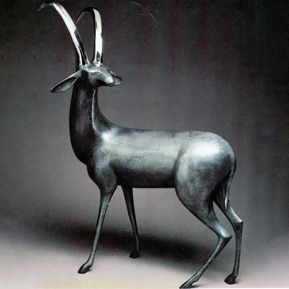 Loet Vanderveen - ANTELOPE (140) - BRONZE - 18 X 25 - Free Shipping Anywhere In The USA!
<br>
<br>These sculptures are bronze limited editions.
<br>
<br><a href="/[sculpture]/[available]-[patina]-[swatches]/">More than 30 patinas are available</a>. Available patinas are indicated as IN STOCK. Loet Vanderveen limited editions are always in strong demand and our stocked inventory sells quickly. Special orders are not being taken at this time.
<br>
<br>Allow a few weeks for your sculptures to arrive as each one is thoroughly prepared and packed in our warehouse. This includes fully customized crating and boxing for each piece. Your patience is appreciated during this process as we strive to ensure that your new artwork safely arrives.
