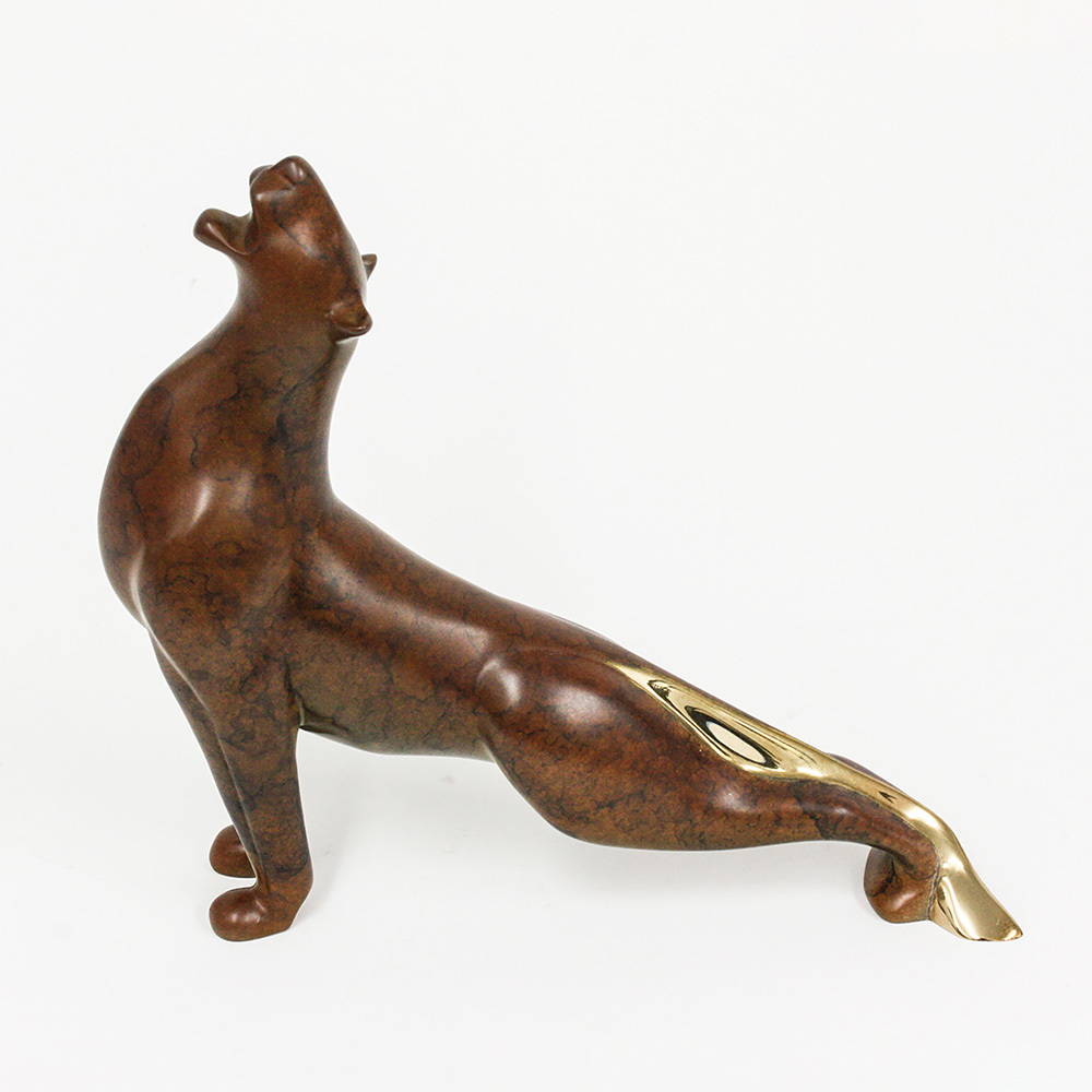 Loet Vanderveen - LIONESS (149) - BRONZE - 7 X 7 - These sculptures are bronze limited editions.
<br>
<br><a href="/[sculpture]/[available]-[patina]-[swatches]/">More than 30 patinas are available</a>. Available patinas are indicated as IN STOCK. Loet Vanderveen limited editions are always in strong demand and our stocked inventory sells quickly. Special orders are not being taken at this time.
<br>
<br>Allow a few weeks for your sculptures to arrive as each one is thoroughly prepared and packed in our warehouse. This includes fully customized crating and boxing for each piece. Your patience is appreciated during this process as we strive to ensure that your new artwork safely arrives.
<br>
<br>Shipping and Handling TBD
