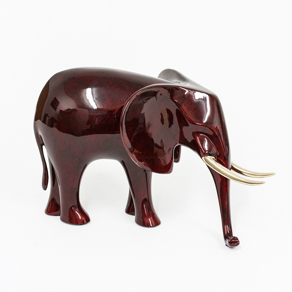 Loet Vanderveen - ELEPHANT, KENYA (175) - BRONZE - 10 X 7 - Free Shipping Anywhere In The USA!
<br>
<br>These sculptures are bronze limited editions.
<br>
<br><a href="/[sculpture]/[available]-[patina]-[swatches]/">More than 30 patinas are available</a>. Available patinas are indicated as IN STOCK. Loet Vanderveen limited editions are always in strong demand and our stocked inventory sells quickly. Special orders are not being taken at this time.
<br>
<br>Allow a few weeks for your sculptures to arrive as each one is thoroughly prepared and packed in our warehouse. This includes fully customized crating and boxing for each piece. Your patience is appreciated during this process as we strive to ensure that your new artwork safely arrives.