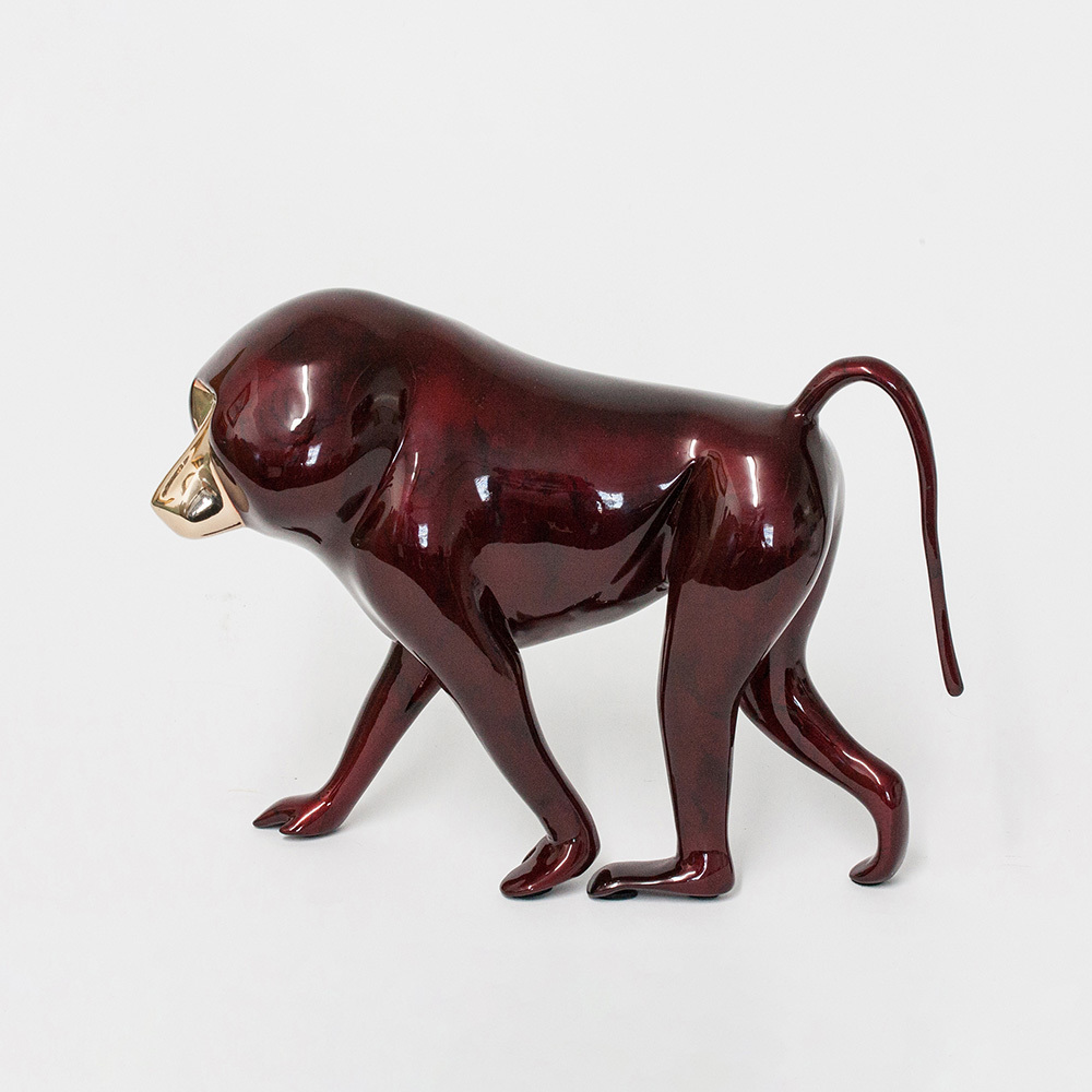 Loet Vanderveen - BABOON (188) - BRONZE - 10 X 7 - Free Shipping Anywhere In The USA!
<br>
<br>These sculptures are bronze limited editions.
<br>
<br><a href="/[sculpture]/[available]-[patina]-[swatches]/">More than 30 patinas are available</a>. Available patinas are indicated as IN STOCK. Loet Vanderveen limited editions are always in strong demand and our stocked inventory sells quickly. Special orders are not being taken at this time.
<br>
<br>Allow a few weeks for your sculptures to arrive as each one is thoroughly prepared and packed in our warehouse. This includes fully customized crating and boxing for each piece. Your patience is appreciated during this process as we strive to ensure that your new artwork safely arrives.