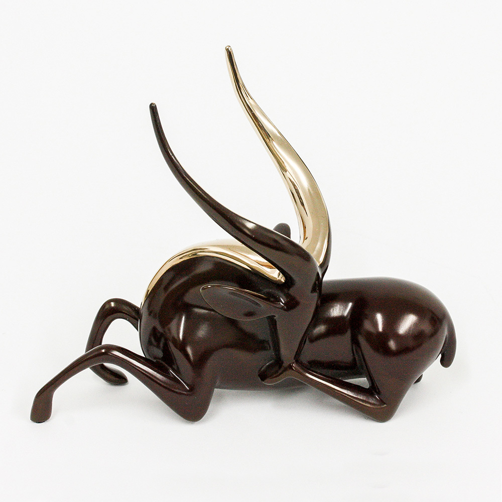 Loet Vanderveen - BONGO, SMALL (193) - BRONZE - 7.5 X 6.25 - These sculptures are bronze limited editions.
<br>
<br><a href="/[sculpture]/[available]-[patina]-[swatches]/">More than 30 patinas are available</a>. Available patinas are indicated as IN STOCK. Loet Vanderveen limited editions are always in strong demand and our stocked inventory sells quickly. Special orders are not being taken at this time.
<br>
<br>Allow a few weeks for your sculptures to arrive as each one is thoroughly prepared and packed in our warehouse. This includes fully customized crating and boxing for each piece. Your patience is appreciated during this process as we strive to ensure that your new artwork safely arrives.
<br>
<br>Shipping and Handling TBD
