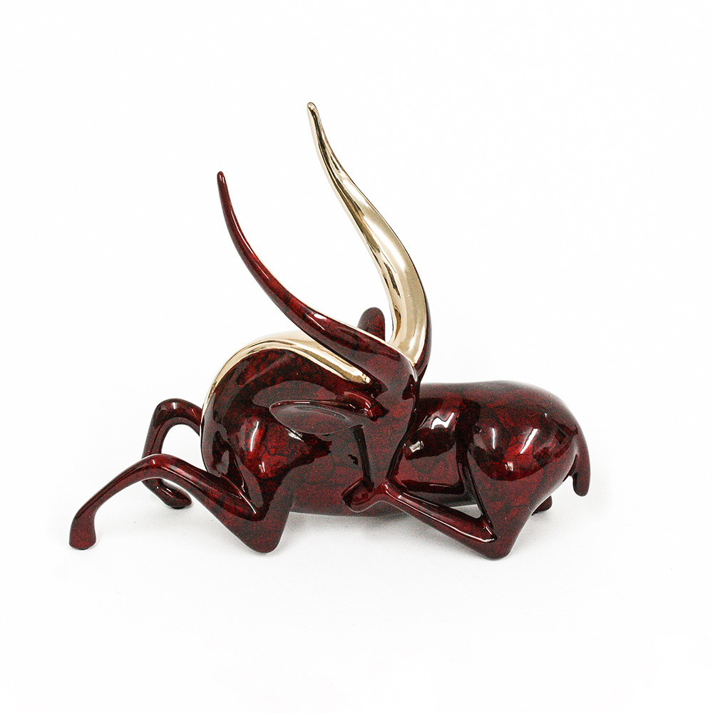 Loet Vanderveen - BONGO, SMALL (193) - BRONZE - 7.5 X 6.25 - These sculptures are bronze limited editions.
<br>
<br><a href="/[sculpture]/[available]-[patina]-[swatches]/">More than 30 patinas are available</a>. Available patinas are indicated as IN STOCK. Loet Vanderveen limited editions are always in strong demand and our stocked inventory sells quickly. Special orders are not being taken at this time.
<br>
<br>Allow a few weeks for your sculptures to arrive as each one is thoroughly prepared and packed in our warehouse. This includes fully customized crating and boxing for each piece. Your patience is appreciated during this process as we strive to ensure that your new artwork safely arrives.
<br>
<br>Shipping and Handling TBD