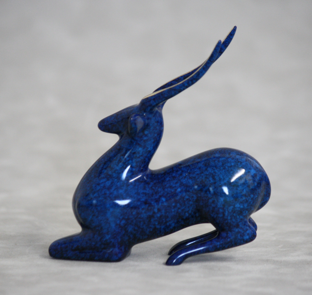Loet Vanderveen - NYALA, JEWEL (314J) - BRONZE - 4.5 X 2.5 X 4.5 - These sculptures are bronze limited editions.
<br>
<br><a href="/[sculpture]/[available]-[patina]-[swatches]/">More than 30 patinas are available</a>. Available patinas are indicated as IN STOCK. Loet Vanderveen limited editions are always in strong demand and our stocked inventory sells quickly. Special orders are not being taken at this time.
<br>
<br>Allow a few weeks for your sculptures to arrive as each one is thoroughly prepared and packed in our warehouse. This includes fully customized crating and boxing for each piece. Your patience is appreciated during this process as we strive to ensure that your new artwork safely arrives.
<br>
<br>Shipping and Handling TBD