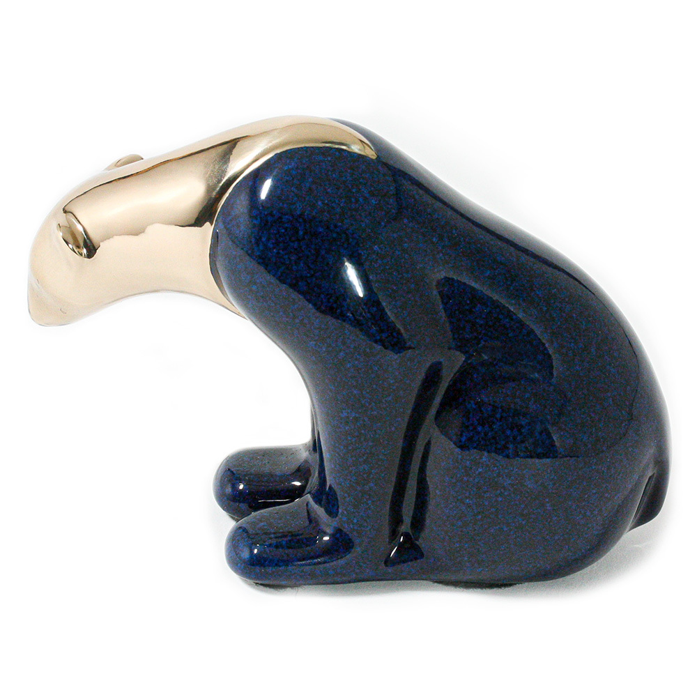 Loet Vanderveen - POLAR BEAR, CLASSIC (320) - BRONZE - 5 X 3.25 - These sculptures are bronze limited editions.
<br>
<br><a href="/[sculpture]/[available]-[patina]-[swatches]/">More than 30 patinas are available</a>. Available patinas are indicated as IN STOCK. Loet Vanderveen limited editions are always in strong demand and our stocked inventory sells quickly. Special orders are not being taken at this time.
<br>
<br>Allow a few weeks for your sculptures to arrive as each one is thoroughly prepared and packed in our warehouse. This includes fully customized crating and boxing for each piece. Your patience is appreciated during this process as we strive to ensure that your new artwork safely arrives.
<br>
<br>Shipping and Handling TBD