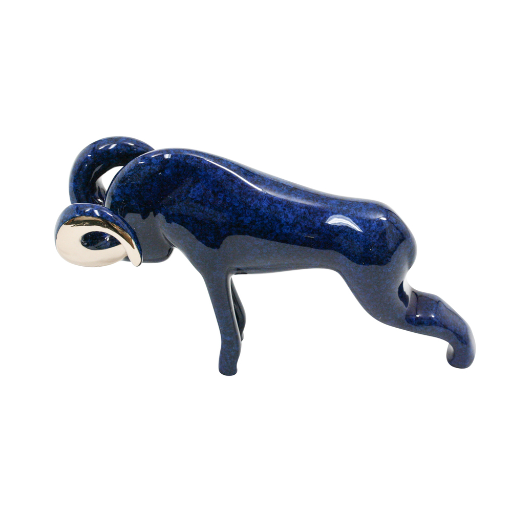 Loet Vanderveen - RAM, CLASSIC (321) - BRONZE - 5 X 2.75 - These sculptures are bronze limited editions.
<br>
<br><a href="/[sculpture]/[available]-[patina]-[swatches]/">More than 30 patinas are available</a>. Available patinas are indicated as IN STOCK. Loet Vanderveen limited editions are always in strong demand and our stocked inventory sells quickly. Special orders are not being taken at this time.
<br>
<br>Allow a few weeks for your sculptures to arrive as each one is thoroughly prepared and packed in our warehouse. This includes fully customized crating and boxing for each piece. Your patience is appreciated during this process as we strive to ensure that your new artwork safely arrives.
<br>
<br>Shipping and Handling TBD