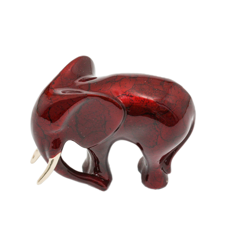 Loet Vanderveen - ELEPHANT STANDING, CLASSIC (325) - BRONZE - 5 X 3.5 - These sculptures are bronze limited editions.
<br>
<br><a href="/[sculpture]/[available]-[patina]-[swatches]/">More than 30 patinas are available</a>. Available patinas are indicated as IN STOCK. Loet Vanderveen limited editions are always in strong demand and our stocked inventory sells quickly. Special orders are not being taken at this time.
<br>
<br>Allow a few weeks for your sculptures to arrive as each one is thoroughly prepared and packed in our warehouse. This includes fully customized crating and boxing for each piece. Your patience is appreciated during this process as we strive to ensure that your new artwork safely arrives.
<br>
<br>Shipping and Handling TBD