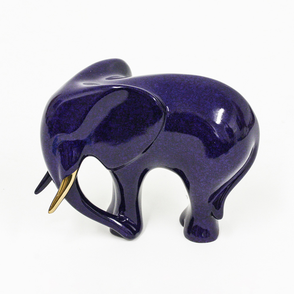 Loet Vanderveen - ELEPHANT STANDING, CLASSIC (325) - BRONZE - 5 X 3.5 - These sculptures are bronze limited editions.
<br>
<br><a href="/[sculpture]/[available]-[patina]-[swatches]/">More than 30 patinas are available</a>. Available patinas are indicated as IN STOCK. Loet Vanderveen limited editions are always in strong demand and our stocked inventory sells quickly. Special orders are not being taken at this time.
<br>
<br>Allow a few weeks for your sculptures to arrive as each one is thoroughly prepared and packed in our warehouse. This includes fully customized crating and boxing for each piece. Your patience is appreciated during this process as we strive to ensure that your new artwork safely arrives.
<br>
<br>Shipping and Handling TBD