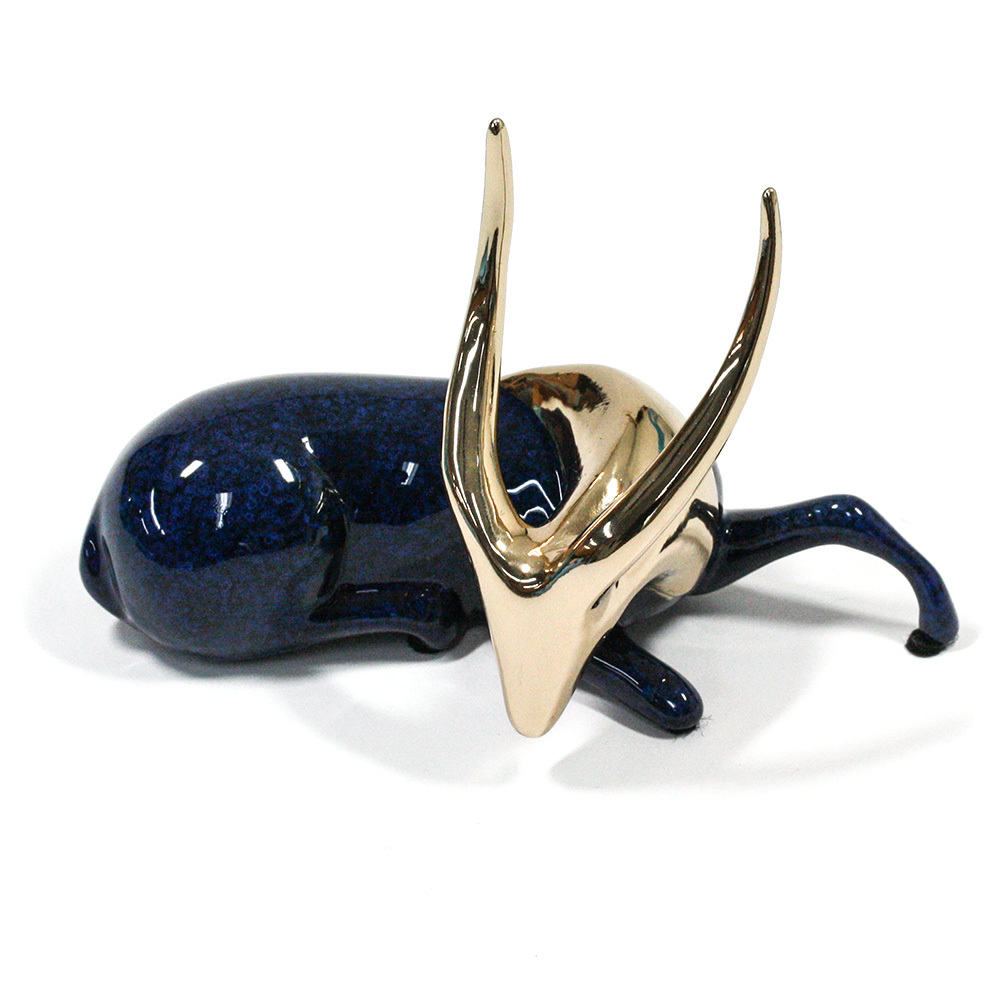 Loet Vanderveen - BUSHBUCK, CLASSIC (326) - BRONZE - 5 X 3.5 - These sculptures are bronze limited editions.
<br>
<br><a href="/[sculpture]/[available]-[patina]-[swatches]/">More than 30 patinas are available</a>. Available patinas are indicated as IN STOCK. Loet Vanderveen limited editions are always in strong demand and our stocked inventory sells quickly. Special orders are not being taken at this time.
<br>
<br>Allow a few weeks for your sculptures to arrive as each one is thoroughly prepared and packed in our warehouse. This includes fully customized crating and boxing for each piece. Your patience is appreciated during this process as we strive to ensure that your new artwork safely arrives.
<br>
<br>Shipping and Handling TBD