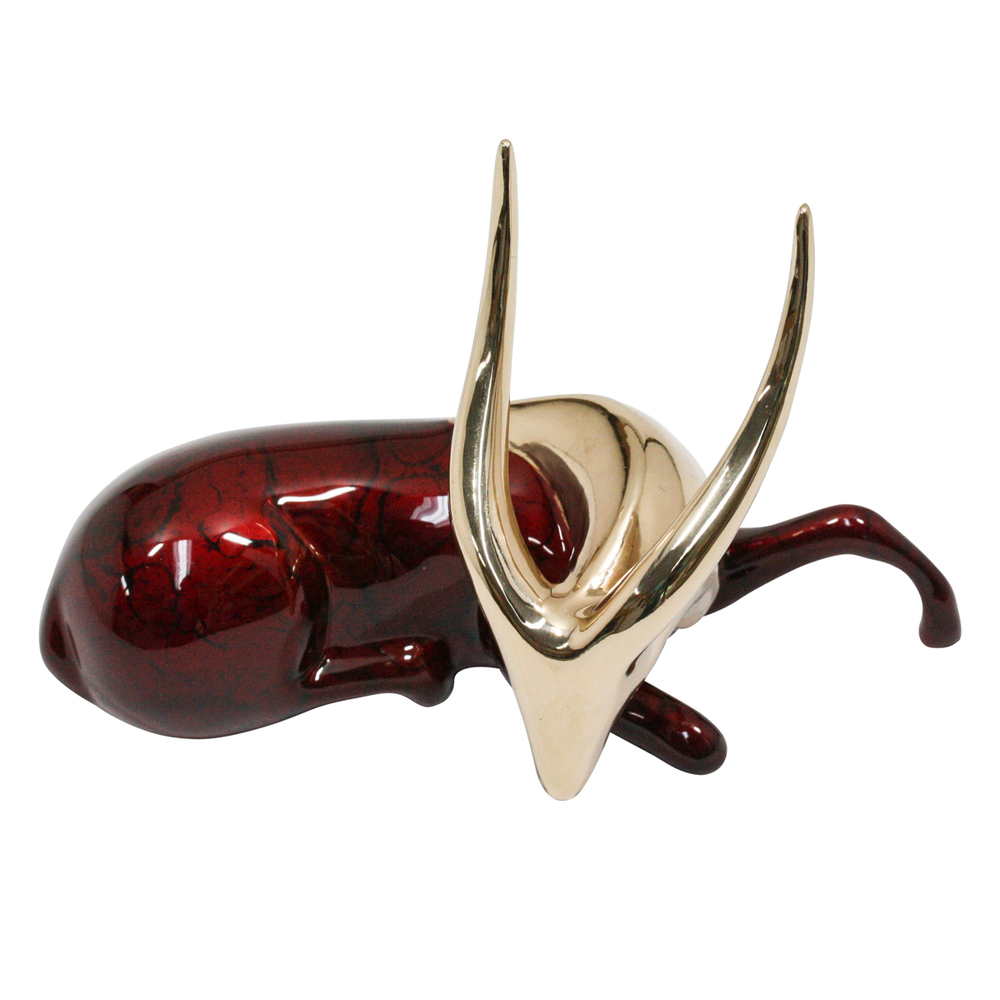 Loet Vanderveen - BUSHBUCK, CLASSIC (326) - BRONZE - 5 X 3.5 - These sculptures are bronze limited editions.
<br>
<br><a href="/[sculpture]/[available]-[patina]-[swatches]/">More than 30 patinas are available</a>. Available patinas are indicated as IN STOCK. Loet Vanderveen limited editions are always in strong demand and our stocked inventory sells quickly. Special orders are not being taken at this time.
<br>
<br>Allow a few weeks for your sculptures to arrive as each one is thoroughly prepared and packed in our warehouse. This includes fully customized crating and boxing for each piece. Your patience is appreciated during this process as we strive to ensure that your new artwork safely arrives.
<br>
<br>Shipping and Handling TBD