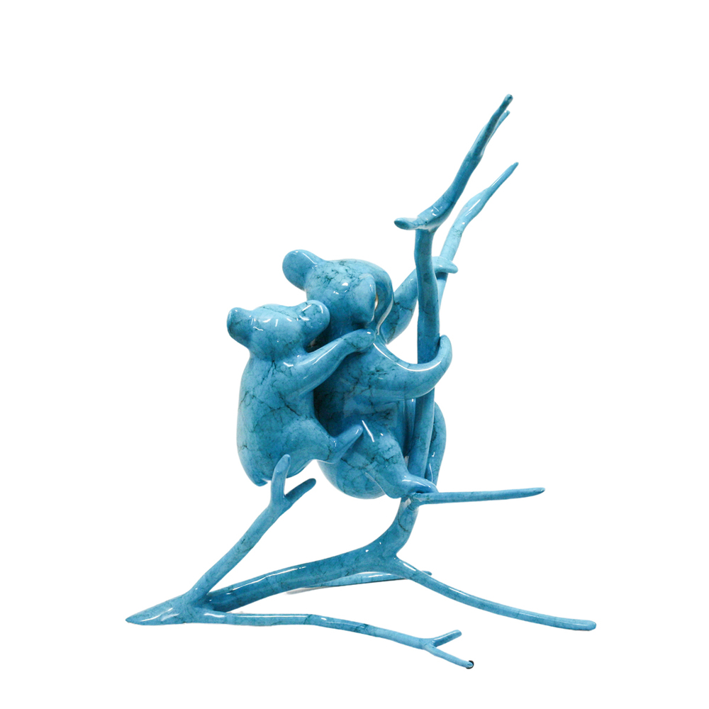 Loet Vanderveen - KOALA & BABY (335) - BRONZE - 12 X 10 - These sculptures are bronze limited editions.
<br>
<br><a href="/[sculpture]/[available]-[patina]-[swatches]/">More than 30 patinas are available</a>. Available patinas are indicated as IN STOCK. Loet Vanderveen limited editions are always in strong demand and our stocked inventory sells quickly. Special orders are not being taken at this time.
<br>
<br>Allow a few weeks for your sculptures to arrive as each one is thoroughly prepared and packed in our warehouse. This includes fully customized crating and boxing for each piece. Your patience is appreciated during this process as we strive to ensure that your new artwork safely arrives.
<br>
<br>Shipping and Handling TBD