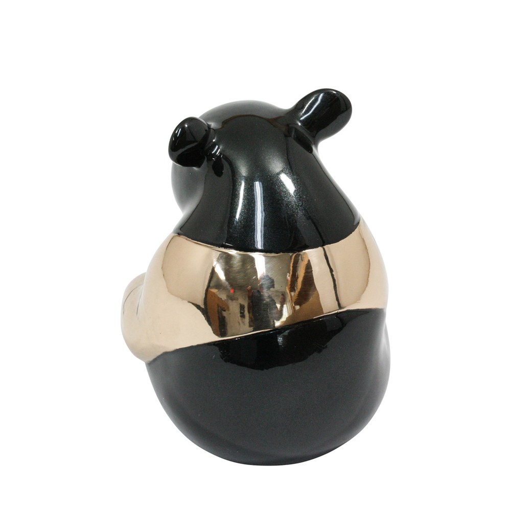 Loet Vanderveen - PANDA, CLASSIC (343) - BRONZE - 4 X 4 - These sculptures are bronze limited editions.
<br>
<br><a href="/[sculpture]/[available]-[patina]-[swatches]/">More than 30 patinas are available</a>. Available patinas are indicated as IN STOCK. Loet Vanderveen limited editions are always in strong demand and our stocked inventory sells quickly. Special orders are not being taken at this time.
<br>
<br>Allow a few weeks for your sculptures to arrive as each one is thoroughly prepared and packed in our warehouse. This includes fully customized crating and boxing for each piece. Your patience is appreciated during this process as we strive to ensure that your new artwork safely arrives.
<br>
<br>Shipping and Handling TBD