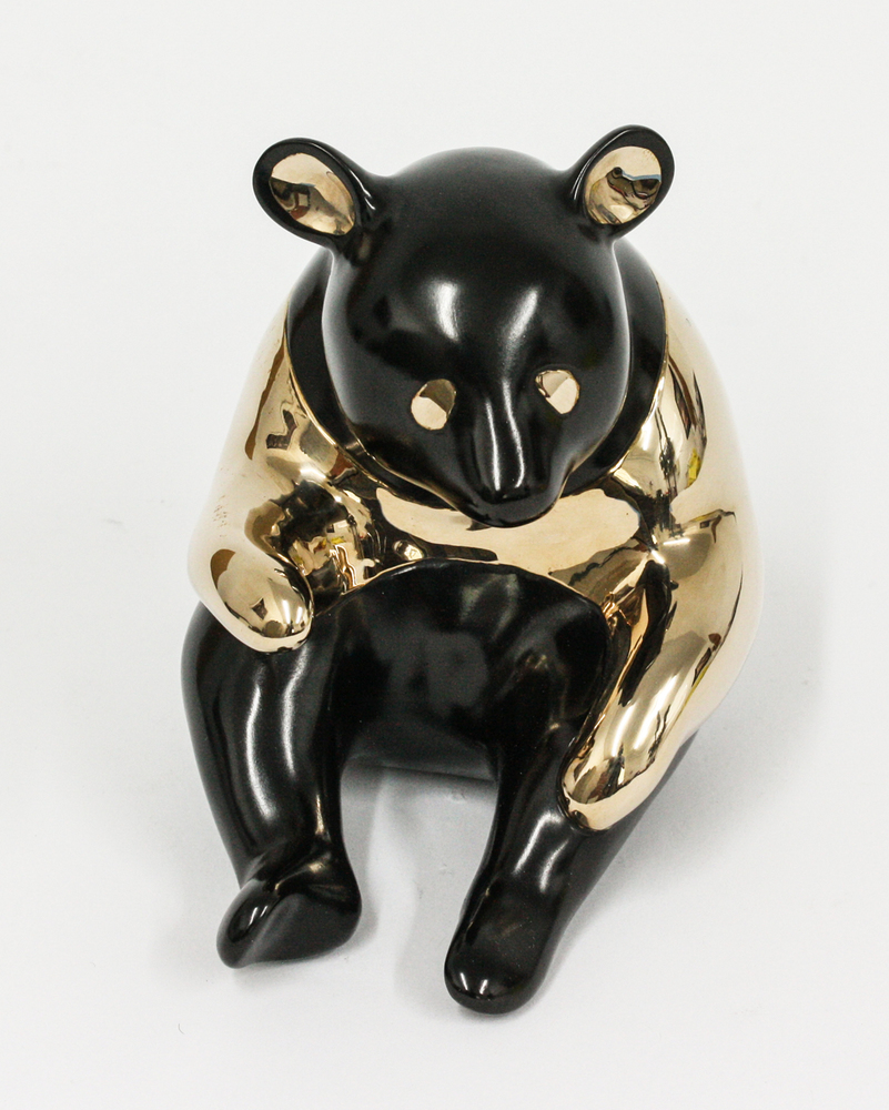 Loet Vanderveen - PANDA, CLASSIC (343) - BRONZE - 4 X 4 - Free Shipping Anywhere In The USA!
<br>
<br>These sculptures are bronze limited editions.
<br>
<br><a href="/[sculpture]/[available]-[patina]-[swatches]/">More than 30 patinas are available</a>. Available patinas are indicated as IN STOCK. Loet Vanderveen limited editions are always in strong demand and our stocked inventory sells quickly. Special orders are not being taken at this time.
<br>
<br>Allow a few weeks for your sculptures to arrive as each one is thoroughly prepared and packed in our warehouse. This includes fully customized crating and boxing for each piece. Your patience is appreciated during this process as we strive to ensure that your new artwork safely arrives.