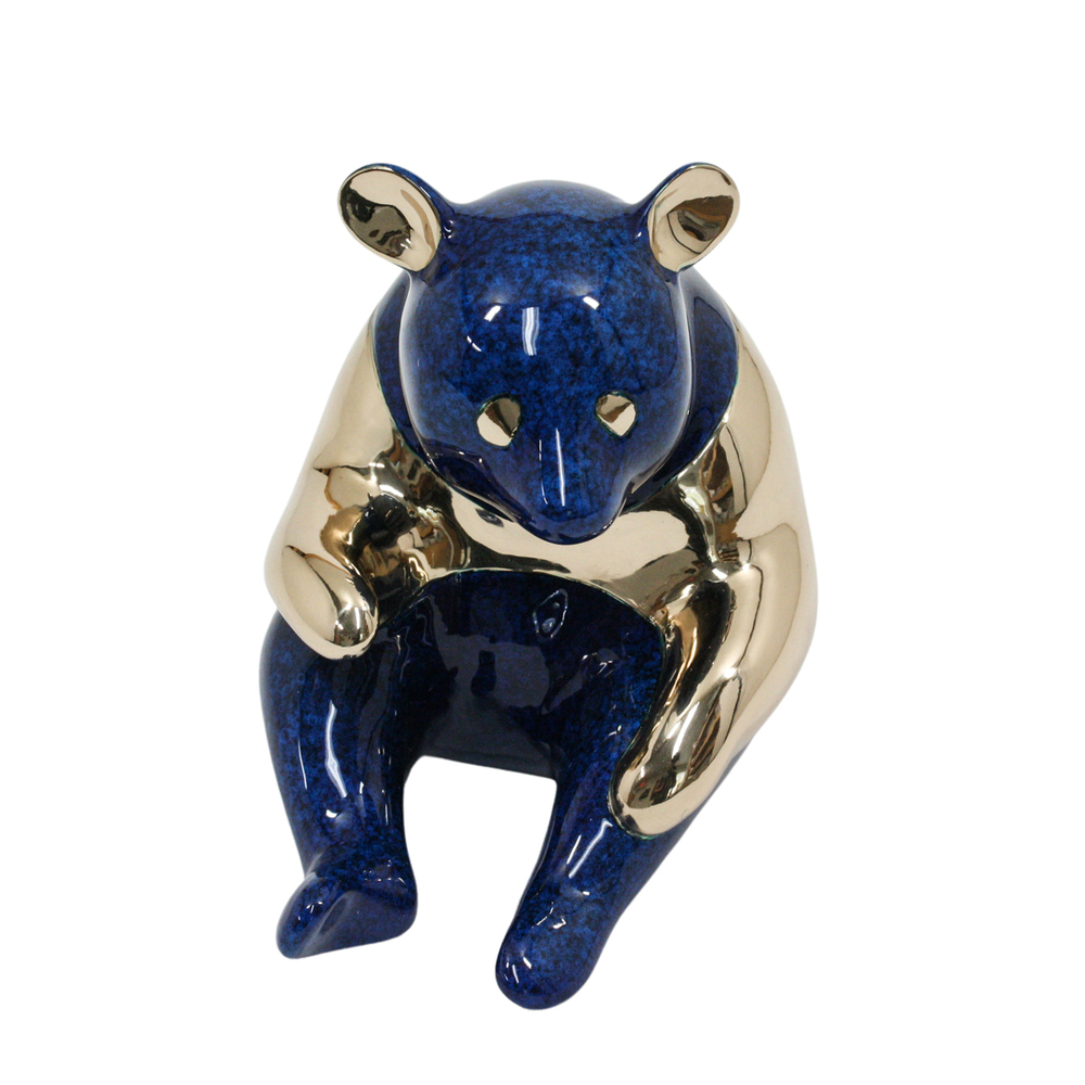 Loet Vanderveen - PANDA, CLASSIC (343) - BRONZE - 4 X 4 - These sculptures are bronze limited editions.
<br>
<br><a href="/[sculpture]/[available]-[patina]-[swatches]/">More than 30 patinas are available</a>. Available patinas are indicated as IN STOCK. Loet Vanderveen limited editions are always in strong demand and our stocked inventory sells quickly. Special orders are not being taken at this time.
<br>
<br>Allow a few weeks for your sculptures to arrive as each one is thoroughly prepared and packed in our warehouse. This includes fully customized crating and boxing for each piece. Your patience is appreciated during this process as we strive to ensure that your new artwork safely arrives.
<br>
<br>Shipping and Handling TBD