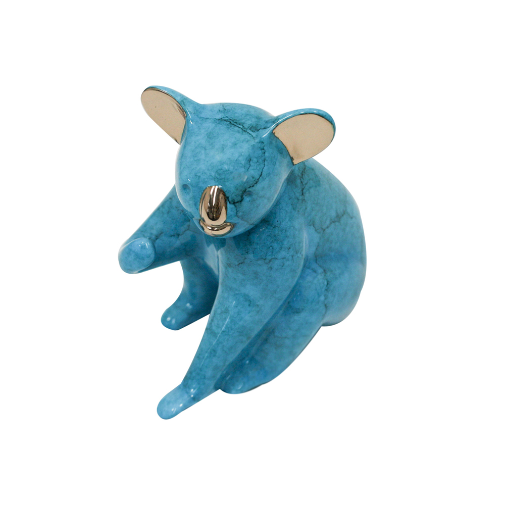 Loet Vanderveen - KOALA, CLASSIC (347) - BRONZE - 3.5 X 3.5 - These sculptures are bronze limited editions.
<br>
<br><a href="/[sculpture]/[available]-[patina]-[swatches]/">More than 30 patinas are available</a>. Available patinas are indicated as IN STOCK. Loet Vanderveen limited editions are always in strong demand and our stocked inventory sells quickly. Special orders are not being taken at this time.
<br>
<br>Allow a few weeks for your sculptures to arrive as each one is thoroughly prepared and packed in our warehouse. This includes fully customized crating and boxing for each piece. Your patience is appreciated during this process as we strive to ensure that your new artwork safely arrives.
<br>
<br>Shipping and Handling TBD
