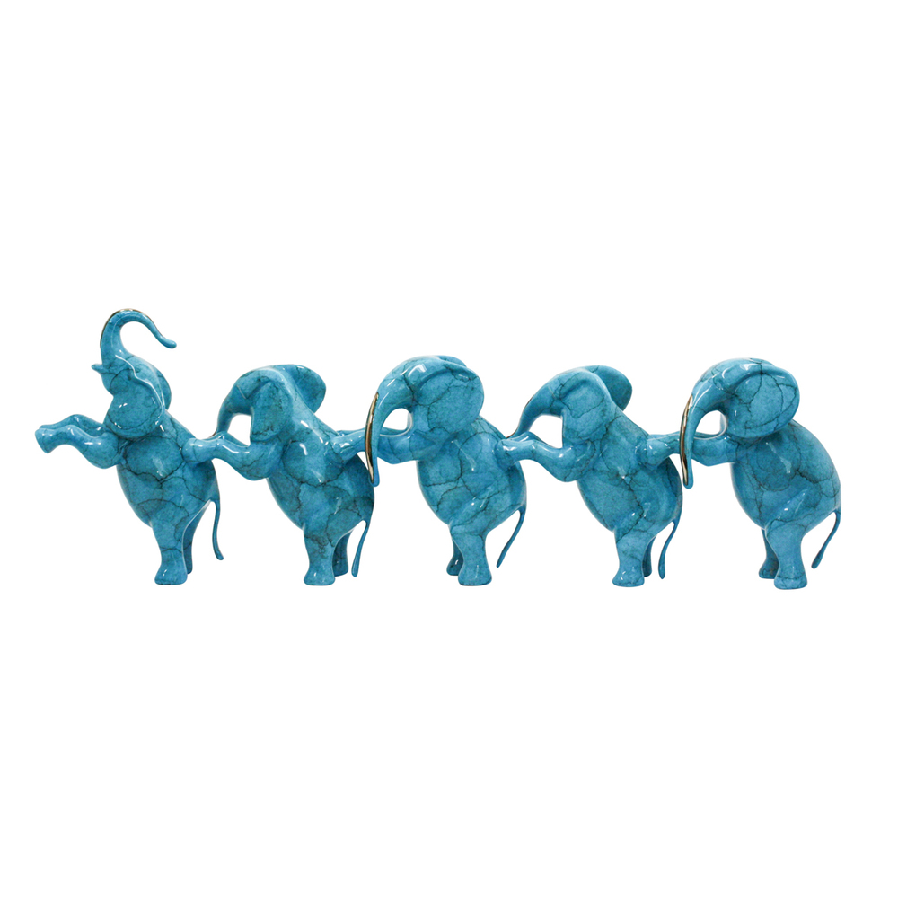 Loet Vanderveen - ELEPHANTS, STANDING LG (373) - BRONZE - 20 X 7 - These sculptures are bronze limited editions.
<br>
<br><a href="/[sculpture]/[available]-[patina]-[swatches]/">More than 30 patinas are available</a>. Available patinas are indicated as IN STOCK. Loet Vanderveen limited editions are always in strong demand and our stocked inventory sells quickly. Special orders are not being taken at this time.
<br>
<br>Allow a few weeks for your sculptures to arrive as each one is thoroughly prepared and packed in our warehouse. This includes fully customized crating and boxing for each piece. Your patience is appreciated during this process as we strive to ensure that your new artwork safely arrives.
<br>
<br>Shipping and Handling TBD