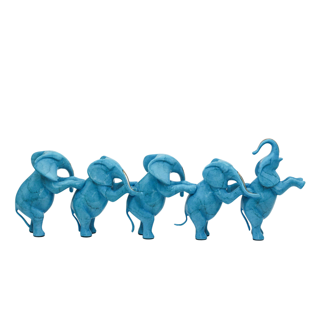 Loet Vanderveen - ELEPHANTS, STANDING LG (373) - BRONZE - 20 X 7 - These sculptures are bronze limited editions.
<br>
<br><a href="/[sculpture]/[available]-[patina]-[swatches]/">More than 30 patinas are available</a>. Available patinas are indicated as IN STOCK. Loet Vanderveen limited editions are always in strong demand and our stocked inventory sells quickly. Special orders are not being taken at this time.
<br>
<br>Allow a few weeks for your sculptures to arrive as each one is thoroughly prepared and packed in our warehouse. This includes fully customized crating and boxing for each piece. Your patience is appreciated during this process as we strive to ensure that your new artwork safely arrives.
<br>
<br>Shipping and Handling TBD