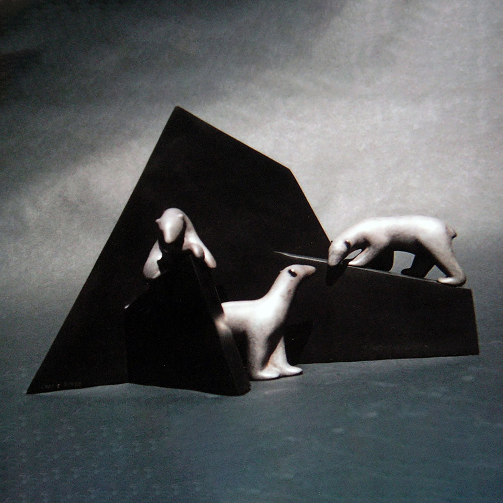 Loet Vanderveen - POLAR BEARS AND STRUCTURE (441) - BRONZE - 16 X 10 X 11.5 - These sculptures are bronze limited editions.
<br>
<br><a href="/[sculpture]/[available]-[patina]-[swatches]/">More than 30 patinas are available</a>. Available patinas are indicated as IN STOCK. Loet Vanderveen limited editions are always in strong demand and our stocked inventory sells quickly. Special orders are not being taken at this time.
<br>
<br>Allow a few weeks for your sculptures to arrive as each one is thoroughly prepared and packed in our warehouse. This includes fully customized crating and boxing for each piece. Your patience is appreciated during this process as we strive to ensure that your new artwork safely arrives.
<br>
<br>Shipping and Handling TBD