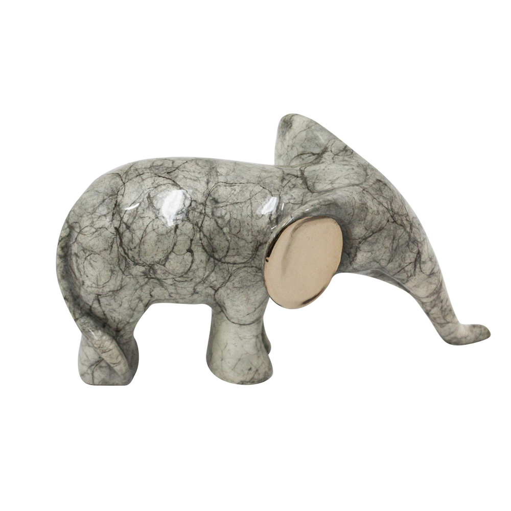 Loet Vanderveen - ELEPHANT, CLASSIC BABY (468) - BRONZE - 4.25 X 2.5 X 2 - These sculptures are bronze limited editions.
<br>
<br><a href="/[sculpture]/[available]-[patina]-[swatches]/">More than 30 patinas are available</a>. Available patinas are indicated as IN STOCK. Loet Vanderveen limited editions are always in strong demand and our stocked inventory sells quickly. Special orders are not being taken at this time.
<br>
<br>Allow a few weeks for your sculptures to arrive as each one is thoroughly prepared and packed in our warehouse. This includes fully customized crating and boxing for each piece. Your patience is appreciated during this process as we strive to ensure that your new artwork safely arrives.
<br>
<br>Shipping and Handling TBD