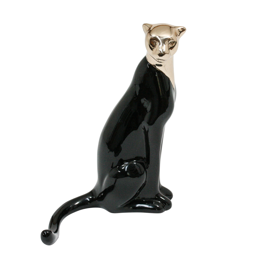 Loet Vanderveen - CHEETAH, CLASSIC SEATED JEWEL (479) - BRONZE - 4 X 5.5 - These sculptures are bronze limited editions.
<br>
<br><a href="/[sculpture]/[available]-[patina]-[swatches]/">More than 30 patinas are available</a>. Available patinas are indicated as IN STOCK. Loet Vanderveen limited editions are always in strong demand and our stocked inventory sells quickly. Special orders are not being taken at this time.
<br>
<br>Allow a few weeks for your sculptures to arrive as each one is thoroughly prepared and packed in our warehouse. This includes fully customized crating and boxing for each piece. Your patience is appreciated during this process as we strive to ensure that your new artwork safely arrives.
<br>
<br>Shipping and Handling TBD