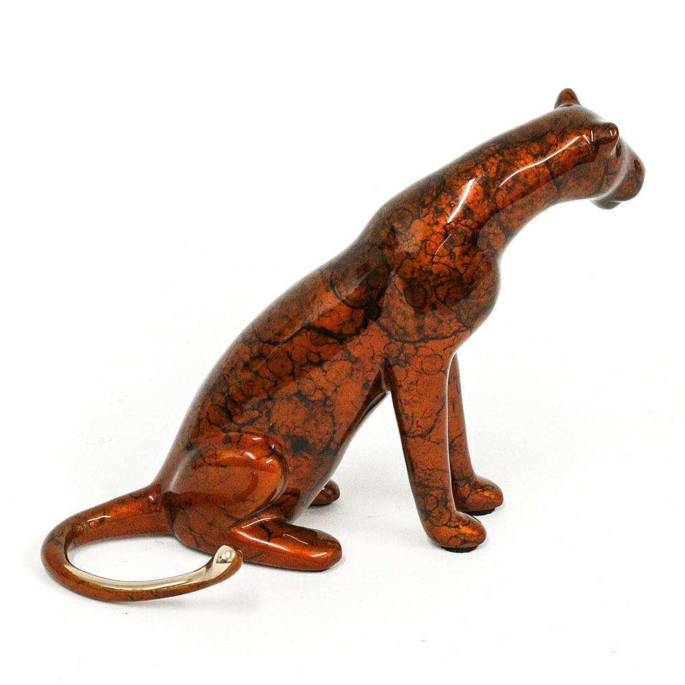 Loet Vanderveen - LIONESS, ALERT (504) - BRONZE - 6.5 X 3 X 4.5 - These sculptures are bronze limited editions.
<br>
<br><a href="/[sculpture]/[available]-[patina]-[swatches]/">More than 30 patinas are available</a>. Available patinas are indicated as IN STOCK. Loet Vanderveen limited editions are always in strong demand and our stocked inventory sells quickly. Special orders are not being taken at this time.
<br>
<br>Allow a few weeks for your sculptures to arrive as each one is thoroughly prepared and packed in our warehouse. This includes fully customized crating and boxing for each piece. Your patience is appreciated during this process as we strive to ensure that your new artwork safely arrives.
<br>
<br>Shipping and Handling TBD