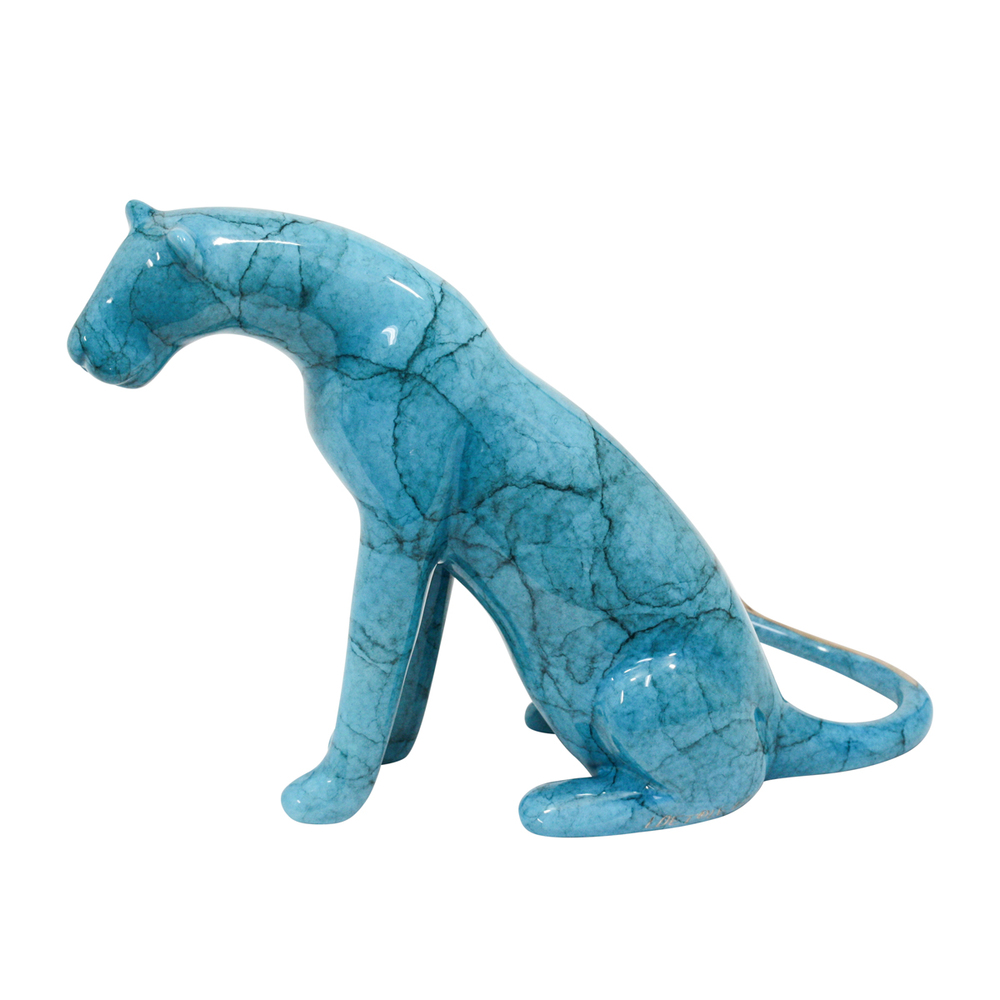 Loet Vanderveen - LIONESS, ALERT (504) - BRONZE - 6.5 X 3 X 4.5 - These sculptures are bronze limited editions.
<br>
<br><a href="/[sculpture]/[available]-[patina]-[swatches]/">More than 30 patinas are available</a>. Available patinas are indicated as IN STOCK. Loet Vanderveen limited editions are always in strong demand and our stocked inventory sells quickly. Special orders are not being taken at this time.
<br>
<br>Allow a few weeks for your sculptures to arrive as each one is thoroughly prepared and packed in our warehouse. This includes fully customized crating and boxing for each piece. Your patience is appreciated during this process as we strive to ensure that your new artwork safely arrives.
<br>
<br>Shipping and Handling TBD