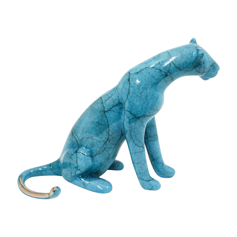 Loet Vanderveen - LIONESS, ALERT (504) - BRONZE - 6.5 X 3 X 4.5 - These sculptures are bronze limited editions.
<br>
<br><a href="/[sculpture]/[available]-[patina]-[swatches]/">More than 30 patinas are available</a>. Available patinas are indicated as IN STOCK. Loet Vanderveen limited editions are always in strong demand and our stocked inventory sells quickly. Special orders are not being taken at this time.
<br>
<br>Allow a few weeks for your sculptures to arrive as each one is thoroughly prepared and packed in our warehouse. This includes fully customized crating and boxing for each piece. Your patience is appreciated during this process as we strive to ensure that your new artwork safely arrives.
<br>
<br>Shipping and Handling TBD