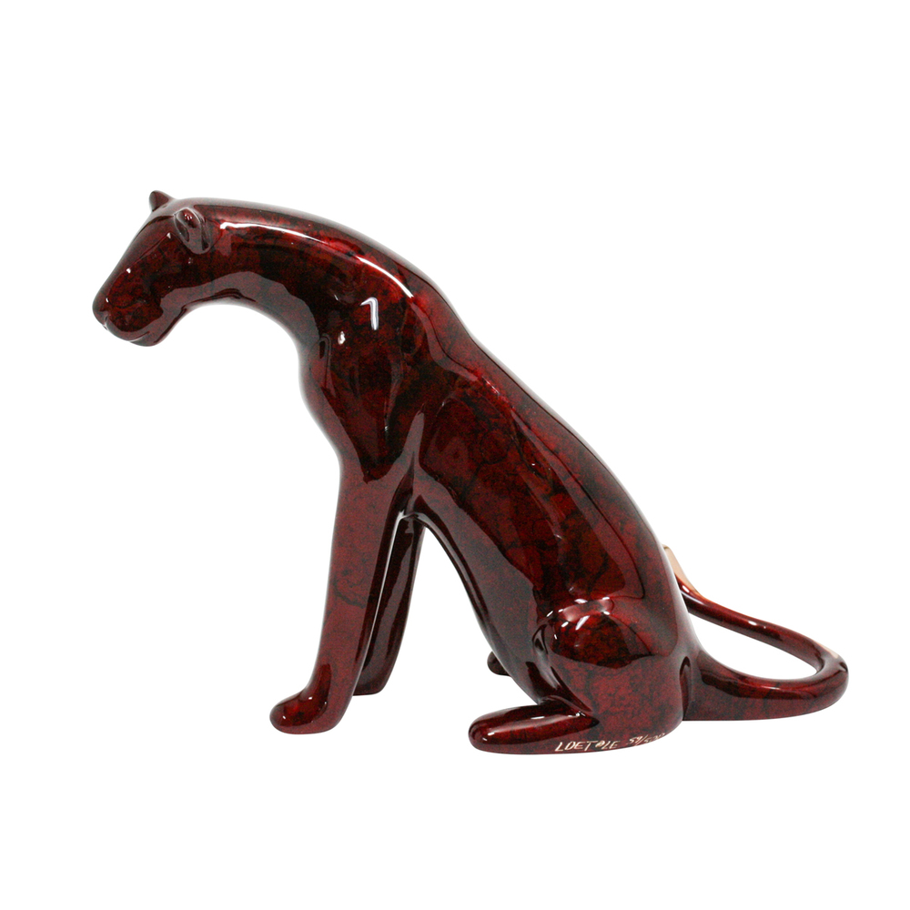 Loet Vanderveen - LIONESS, ALERT (504) - BRONZE - 6.5 X 3 X 4.5 - These sculptures are bronze limited editions.
<br>
<br><a href="/[sculpture]/[available]-[patina]-[swatches]/">More than 30 patinas are available</a>. Available patinas are indicated as IN STOCK. Loet Vanderveen limited editions are always in strong demand and our stocked inventory sells quickly. Special orders are not being taken at this time.
<br>
<br>Allow a few weeks for your sculptures to arrive as each one is thoroughly prepared and packed in our warehouse. This includes fully customized crating and boxing for each piece. Your patience is appreciated during this process as we strive to ensure that your new artwork safely arrives.
<br>
<br>Shipping and Handling TBD