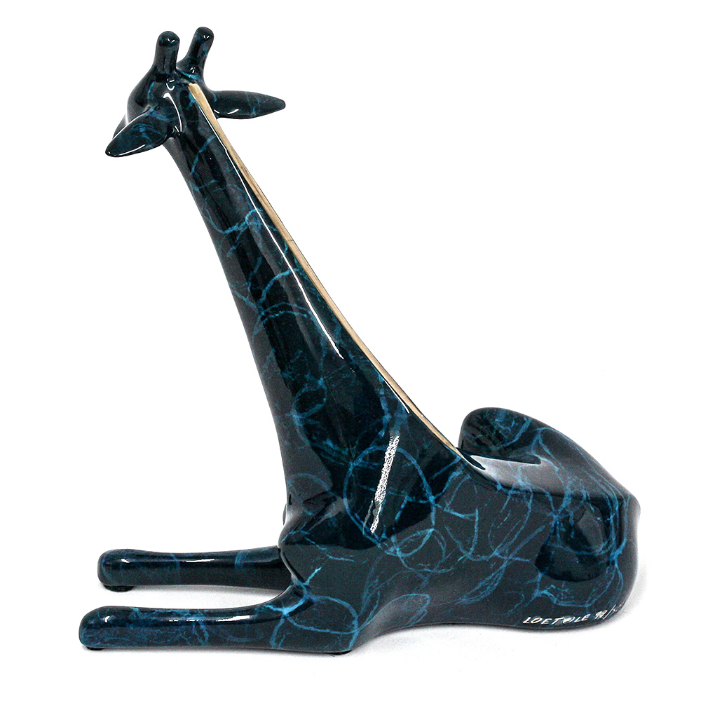 Loet Vanderveen - GIRAFFE, SMALL - JEWEL EDITION (506) - BRONZE - 6.25 X 5.5 - Free Shipping Anywhere In The USA!
<br>
<br>These sculptures are bronze limited editions.
<br>
<br><a href="/[sculpture]/[available]-[patina]-[swatches]/">More than 30 patinas are available</a>. Available patinas are indicated as IN STOCK. Loet Vanderveen limited editions are always in strong demand and our stocked inventory sells quickly. Special orders are not being taken at this time.
<br>
<br>Allow a few weeks for your sculptures to arrive as each one is thoroughly prepared and packed in our warehouse. This includes fully customized crating and boxing for each piece. Your patience is appreciated during this process as we strive to ensure that your new artwork safely arrives.