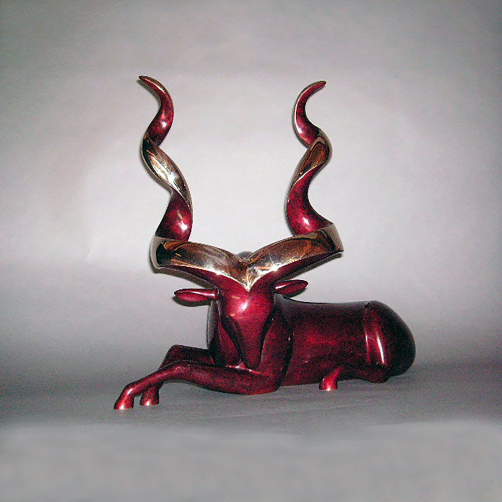 Loet Vanderveen - MARKHOR, RECLINING(LEGS STRAIGHT OUT-NO BASE) (511) - BRONZE - 21 X 11 X 16.75 - These sculptures are bronze limited editions.
<br>
<br><a href="/[sculpture]/[available]-[patina]-[swatches]/">More than 30 patinas are available</a>. Available patinas are indicated as IN STOCK. Loet Vanderveen limited editions are always in strong demand and our stocked inventory sells quickly. Special orders are not being taken at this time.
<br>
<br>Allow a few weeks for your sculptures to arrive as each one is thoroughly prepared and packed in our warehouse. This includes fully customized crating and boxing for each piece. Your patience is appreciated during this process as we strive to ensure that your new artwork safely arrives.
<br>
<br>Shipping and Handling TBD