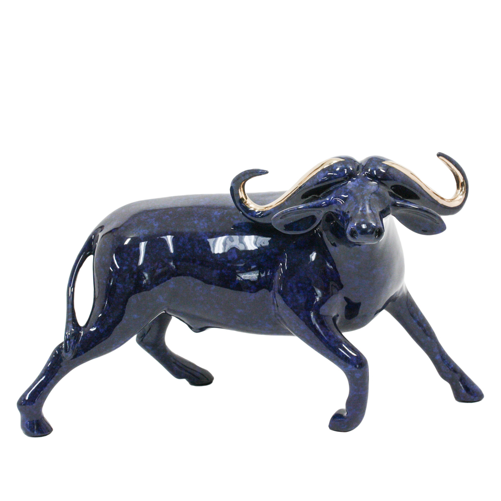 Loet Vanderveen - BUFFALO, CAPE (516) - BRONZE - 10.5 X 4 X 7 - Free Shipping Anywhere In The USA!
<br>
<br>These sculptures are bronze limited editions.
<br>
<br><a href="/[sculpture]/[available]-[patina]-[swatches]/">More than 30 patinas are available</a>. Available patinas are indicated as IN STOCK. Loet Vanderveen limited editions are always in strong demand and our stocked inventory sells quickly. Special orders are not being taken at this time.
<br>
<br>Allow a few weeks for your sculptures to arrive as each one is thoroughly prepared and packed in our warehouse. This includes fully customized crating and boxing for each piece. Your patience is appreciated during this process as we strive to ensure that your new artwork safely arrives.