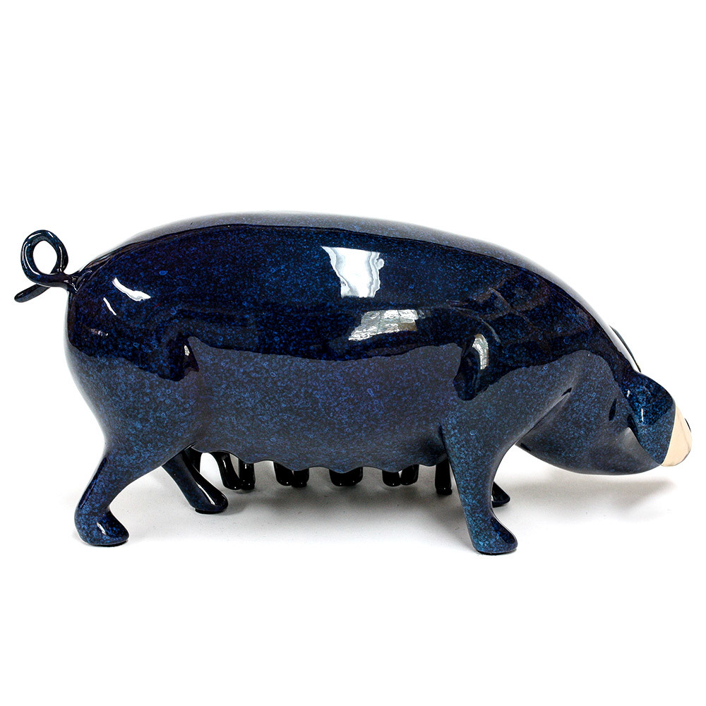 Loet Vanderveen - SOW AND PIGLETS (544) - BRONZE - 9 1/2 X 5 1/2 X 4 - These sculptures are bronze limited editions.
<br>
<br><a href="/[sculpture]/[available]-[patina]-[swatches]/">More than 30 patinas are available</a>. Available patinas are indicated as IN STOCK. Loet Vanderveen limited editions are always in strong demand and our stocked inventory sells quickly. Special orders are not being taken at this time.
<br>
<br>Allow a few weeks for your sculptures to arrive as each one is thoroughly prepared and packed in our warehouse. This includes fully customized crating and boxing for each piece. Your patience is appreciated during this process as we strive to ensure that your new artwork safely arrives.
<br>
<br>Shipping and Handling TBD