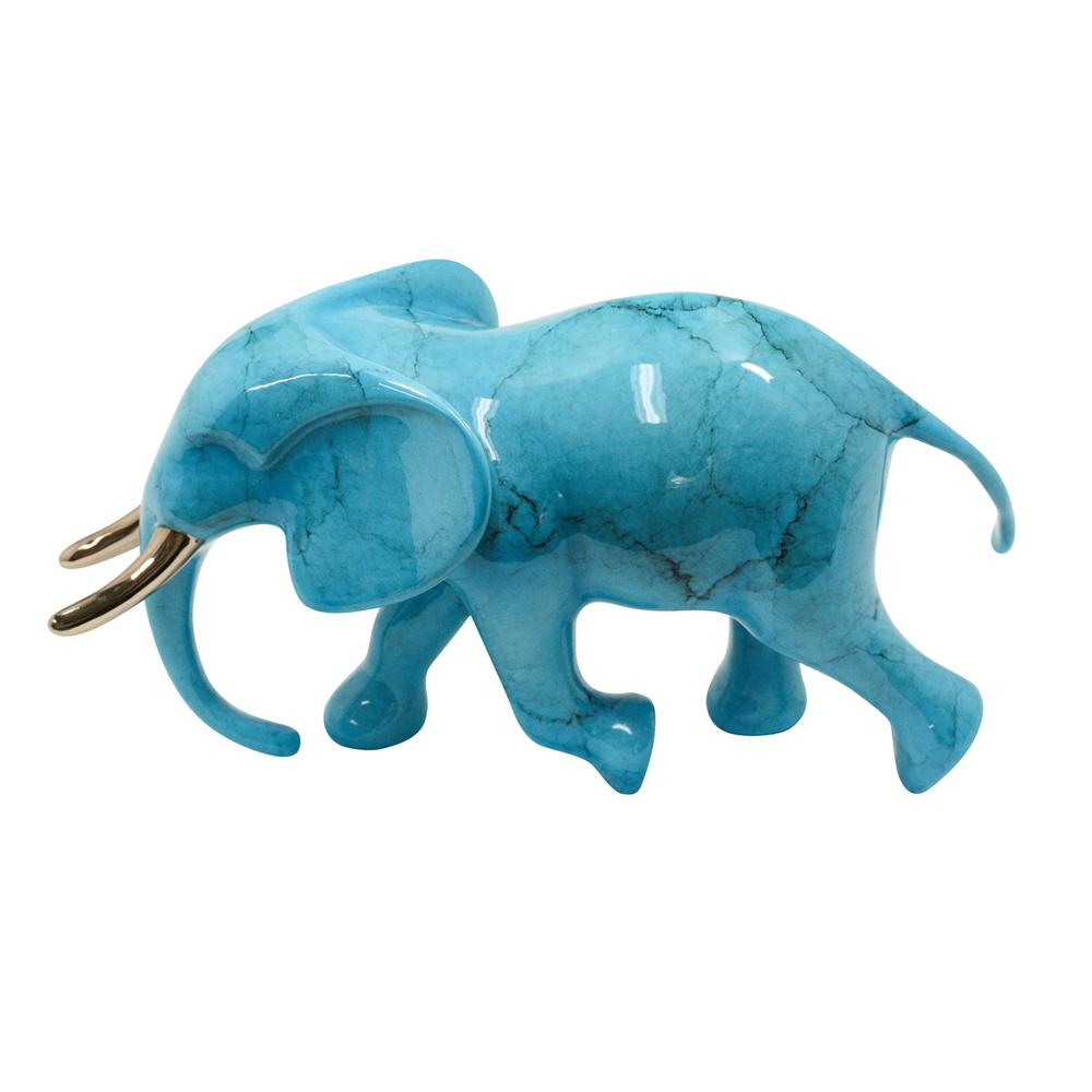 Loet Vanderveen - ELEPHANT, BULL (558) - BRONZE - These sculptures are bronze limited editions.
<br>
<br><a href="/[sculpture]/[available]-[patina]-[swatches]/">More than 30 patinas are available</a>. Available patinas are indicated as IN STOCK. Loet Vanderveen limited editions are always in strong demand and our stocked inventory sells quickly. Special orders are not being taken at this time.
<br>
<br>Allow a few weeks for your sculptures to arrive as each one is thoroughly prepared and packed in our warehouse. This includes fully customized crating and boxing for each piece. Your patience is appreciated during this process as we strive to ensure that your new artwork safely arrives.
<br>
<br>Shipping and Handling TBD