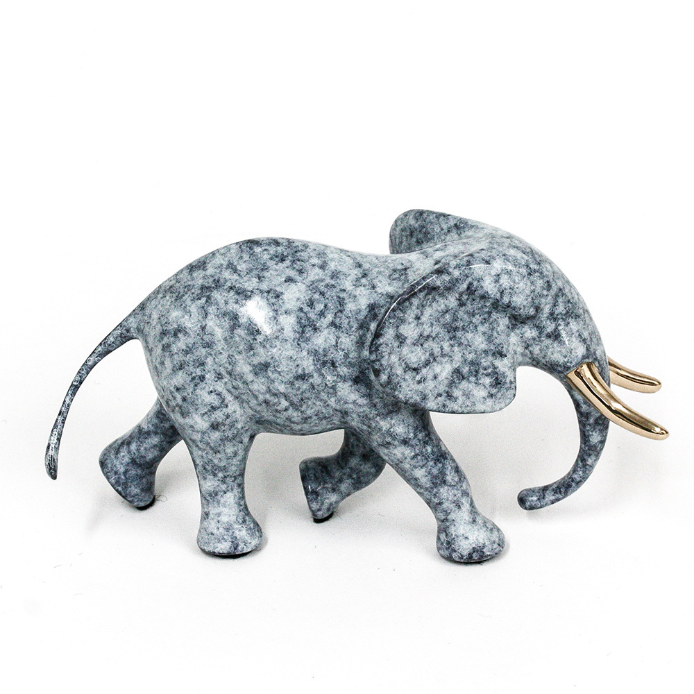 Loet Vanderveen - ELEPHANT, BULL (558) - BRONZE - Free Shipping Anywhere In The USA!<br><br>These sculptures are bronze limited editions.<br><br><a href="/[sculpture]/[available]-[patina]-[swatches]/">More than 30 patinas are available</a>. Available patinas are indicated as IN STOCK. Loet Vanderveen limited editions are always in strong demand and our stocked inventory sells quickly. Please contact the galleries for any special orders.<br><br>Allow a few weeks for your sculptures to arrive as each one is thoroughly prepared and packed in our warehouse. This includes fully customized crating and boxing for each piece. Your patience is appreciated during this process as we strive to ensure that your new artwork safely arrives.