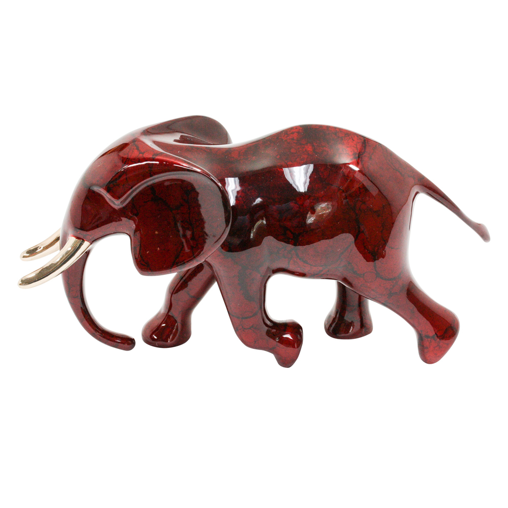 Loet Vanderveen - ELEPHANT, BULL (558) - BRONZE - These sculptures are bronze limited editions.
<br>
<br><a href="/[sculpture]/[available]-[patina]-[swatches]/">More than 30 patinas are available</a>. Available patinas are indicated as IN STOCK. Loet Vanderveen limited editions are always in strong demand and our stocked inventory sells quickly. Special orders are not being taken at this time.
<br>
<br>Allow a few weeks for your sculptures to arrive as each one is thoroughly prepared and packed in our warehouse. This includes fully customized crating and boxing for each piece. Your patience is appreciated during this process as we strive to ensure that your new artwork safely arrives.
<br>
<br>Shipping and Handling TBD