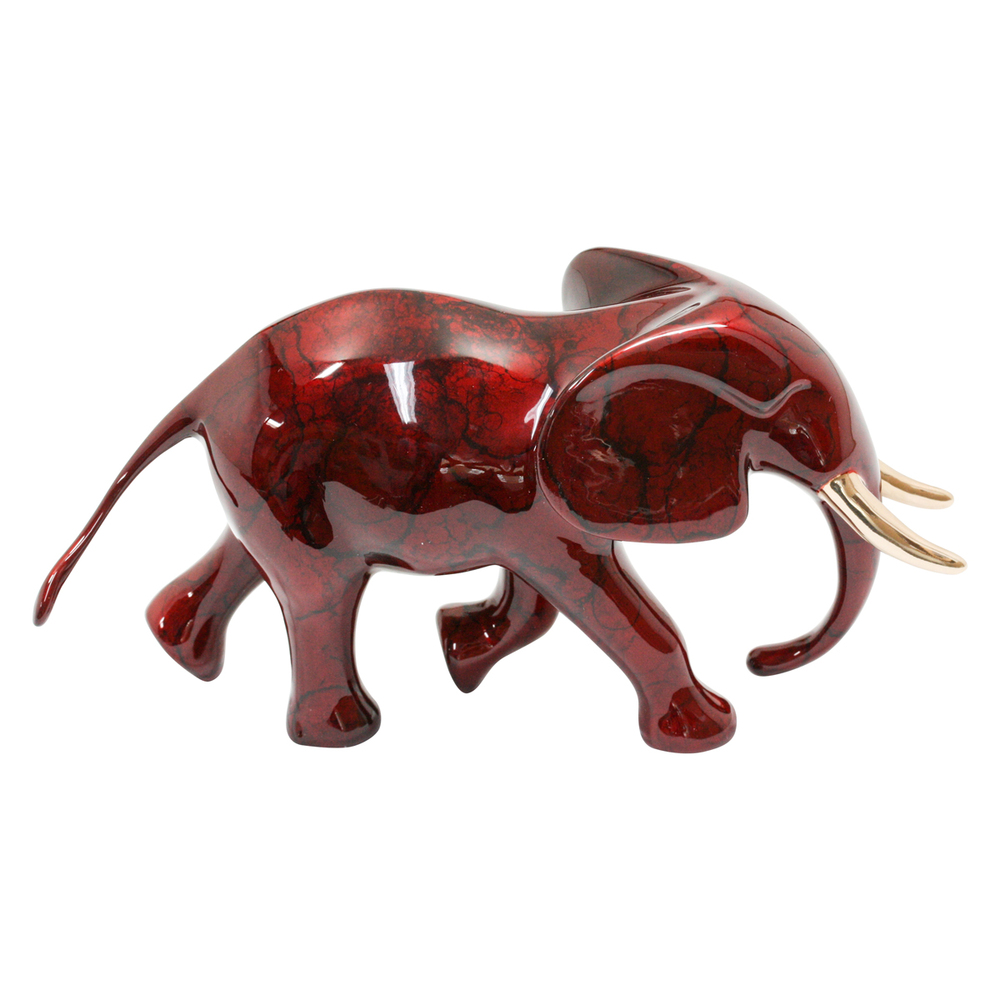 Loet Vanderveen - ELEPHANT, BULL (558) - BRONZE - These sculptures are bronze limited editions.
<br>
<br><a href="/[sculpture]/[available]-[patina]-[swatches]/">More than 30 patinas are available</a>. Available patinas are indicated as IN STOCK. Loet Vanderveen limited editions are always in strong demand and our stocked inventory sells quickly. Special orders are not being taken at this time.
<br>
<br>Allow a few weeks for your sculptures to arrive as each one is thoroughly prepared and packed in our warehouse. This includes fully customized crating and boxing for each piece. Your patience is appreciated during this process as we strive to ensure that your new artwork safely arrives.
<br>
<br>Shipping and Handling TBD