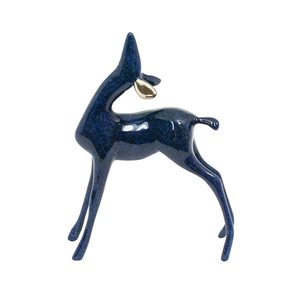 Loet Vanderveen - FAWN (559) - BRONZE - These sculptures are bronze limited editions.
<br>
<br><a href="/[sculpture]/[available]-[patina]-[swatches]/">More than 30 patinas are available</a>. Available patinas are indicated as IN STOCK. Loet Vanderveen limited editions are always in strong demand and our stocked inventory sells quickly. Special orders are not being taken at this time.
<br>
<br>Allow a few weeks for your sculptures to arrive as each one is thoroughly prepared and packed in our warehouse. This includes fully customized crating and boxing for each piece. Your patience is appreciated during this process as we strive to ensure that your new artwork safely arrives.
<br>
<br>Shipping and Handling TBD