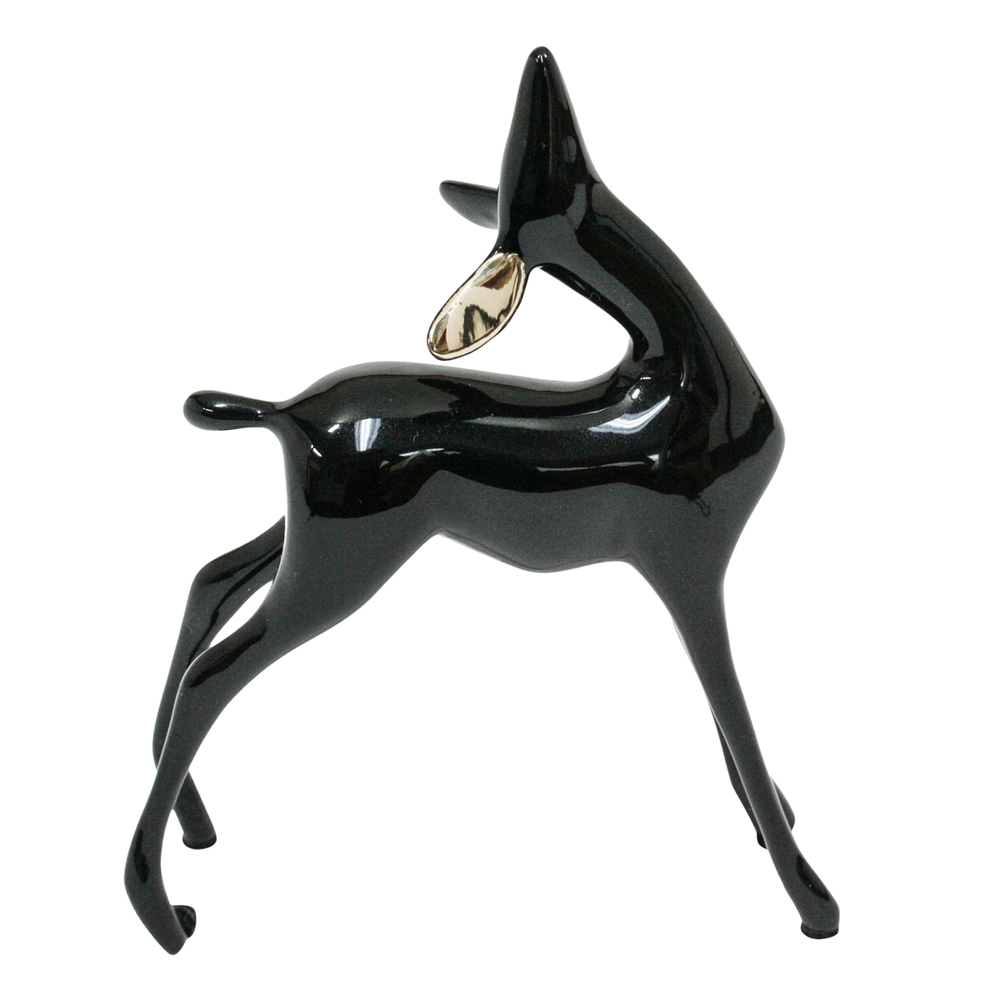 Loet Vanderveen - FAWN (559) - BRONZE - These sculptures are bronze limited editions.
<br>
<br><a href="/[sculpture]/[available]-[patina]-[swatches]/">More than 30 patinas are available</a>. Available patinas are indicated as IN STOCK. Loet Vanderveen limited editions are always in strong demand and our stocked inventory sells quickly. Special orders are not being taken at this time.
<br>
<br>Allow a few weeks for your sculptures to arrive as each one is thoroughly prepared and packed in our warehouse. This includes fully customized crating and boxing for each piece. Your patience is appreciated during this process as we strive to ensure that your new artwork safely arrives.
<br>
<br>Shipping and Handling TBD