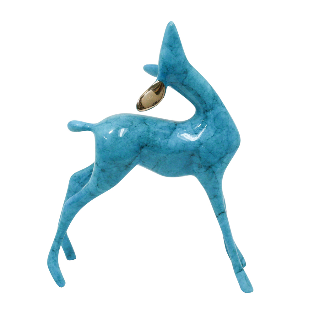 Loet Vanderveen - FAWN (559) - BRONZE - These sculptures are bronze limited editions.
<br>
<br><a href="/[sculpture]/[available]-[patina]-[swatches]/">More than 30 patinas are available</a>. Available patinas are indicated as IN STOCK. Loet Vanderveen limited editions are always in strong demand and our stocked inventory sells quickly. Special orders are not being taken at this time.
<br>
<br>Allow a few weeks for your sculptures to arrive as each one is thoroughly prepared and packed in our warehouse. This includes fully customized crating and boxing for each piece. Your patience is appreciated during this process as we strive to ensure that your new artwork safely arrives.
<br>
<br>Shipping and Handling TBD