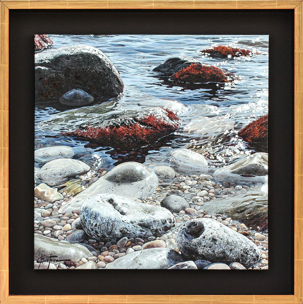 Promotional Items - MARC ESTEVE - POOLS OF LIGHT 4/50 - OIL ON CANVAS - 23 X 23