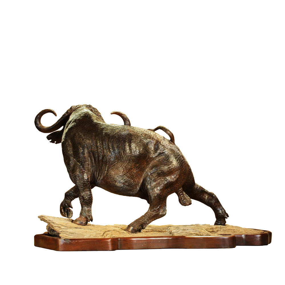 Mopho Gonde - STARE DOWN - LEADWOOD - 21 X 29 X 21