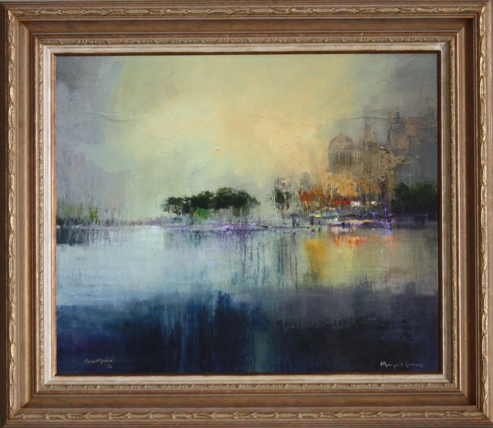Margaret Gradwell - THE QUAY - GICLEE - 30 X 36
