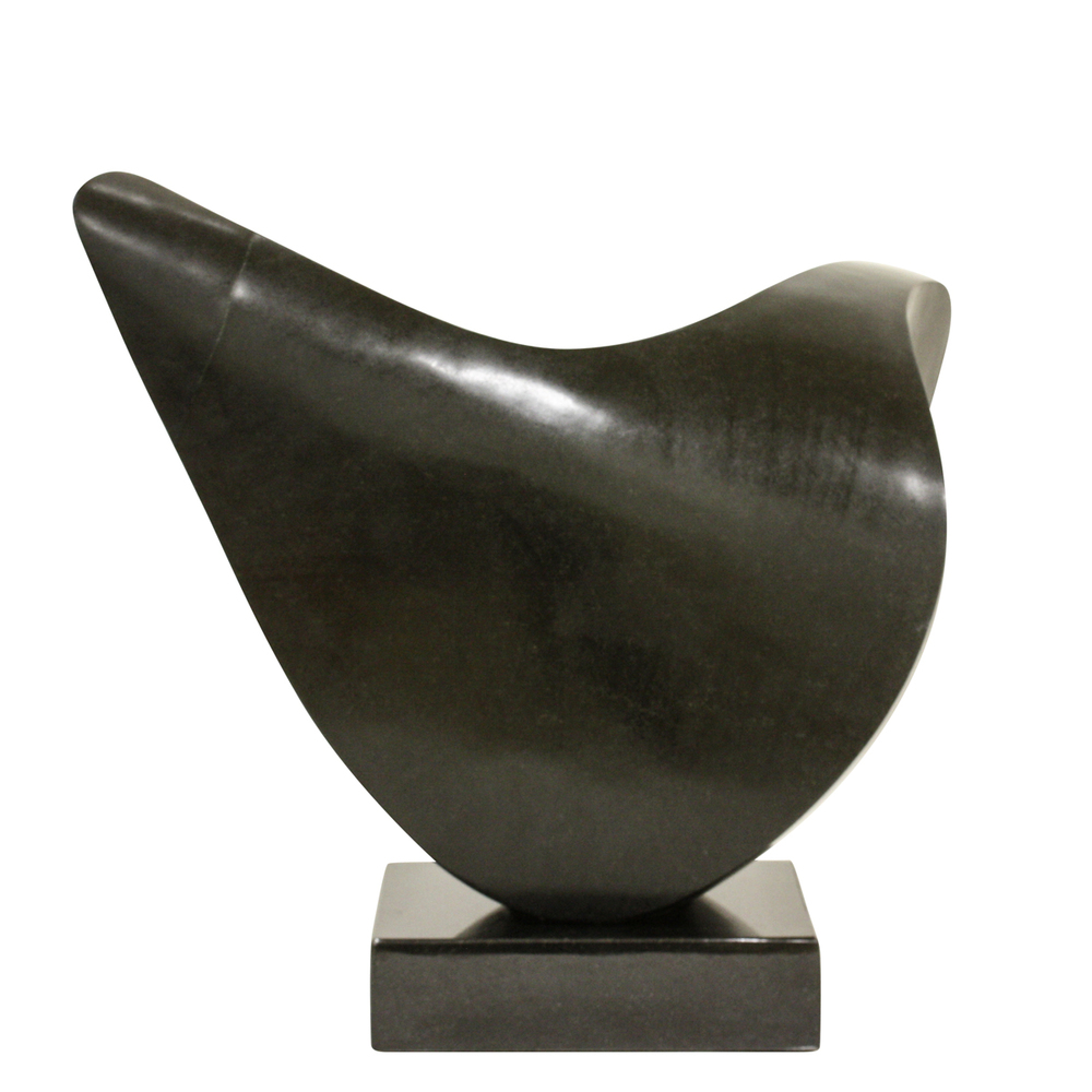 Nesbert Mukomberanwa - SPIRIT BIRD II - SPRINGSTONE - 13 X 18 X 9