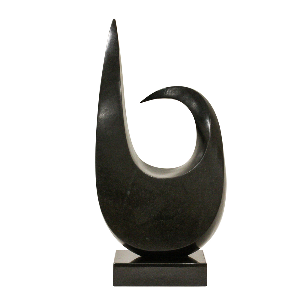 Nesbert Mukomberanwa - SPIRIT BIRD III - SPRINGSTONE - 20 X 10 X 5 1/2