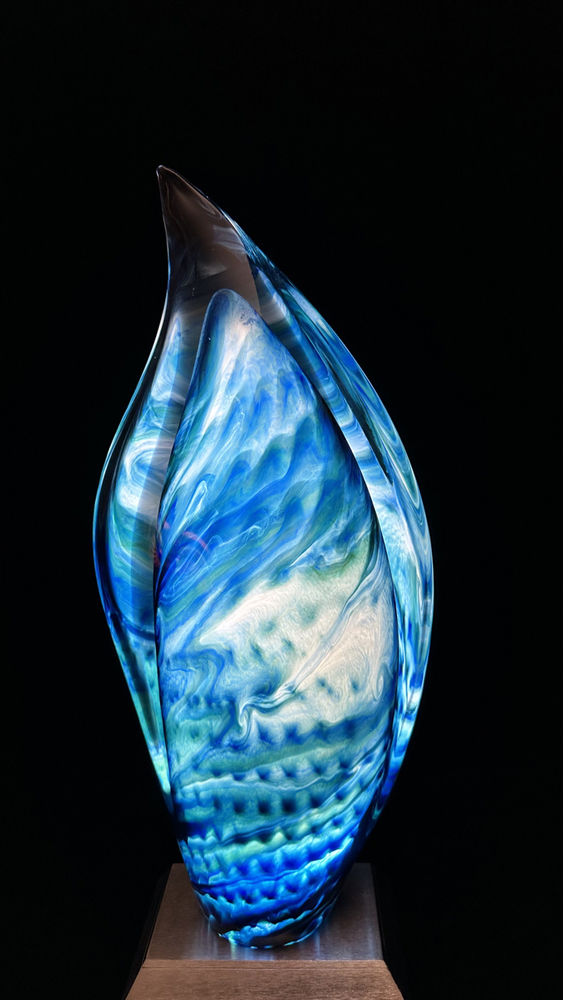 Peter Kuchler III - MELARI - GLASS - 21 X 8 1/2 X 5