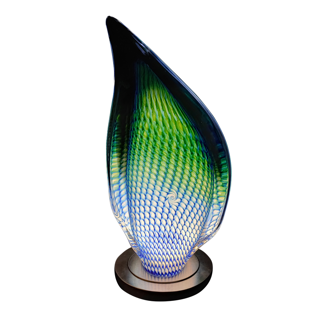 Peter Kuchler III - SELUN - GLASS - 24 X 11 X 6 1/2