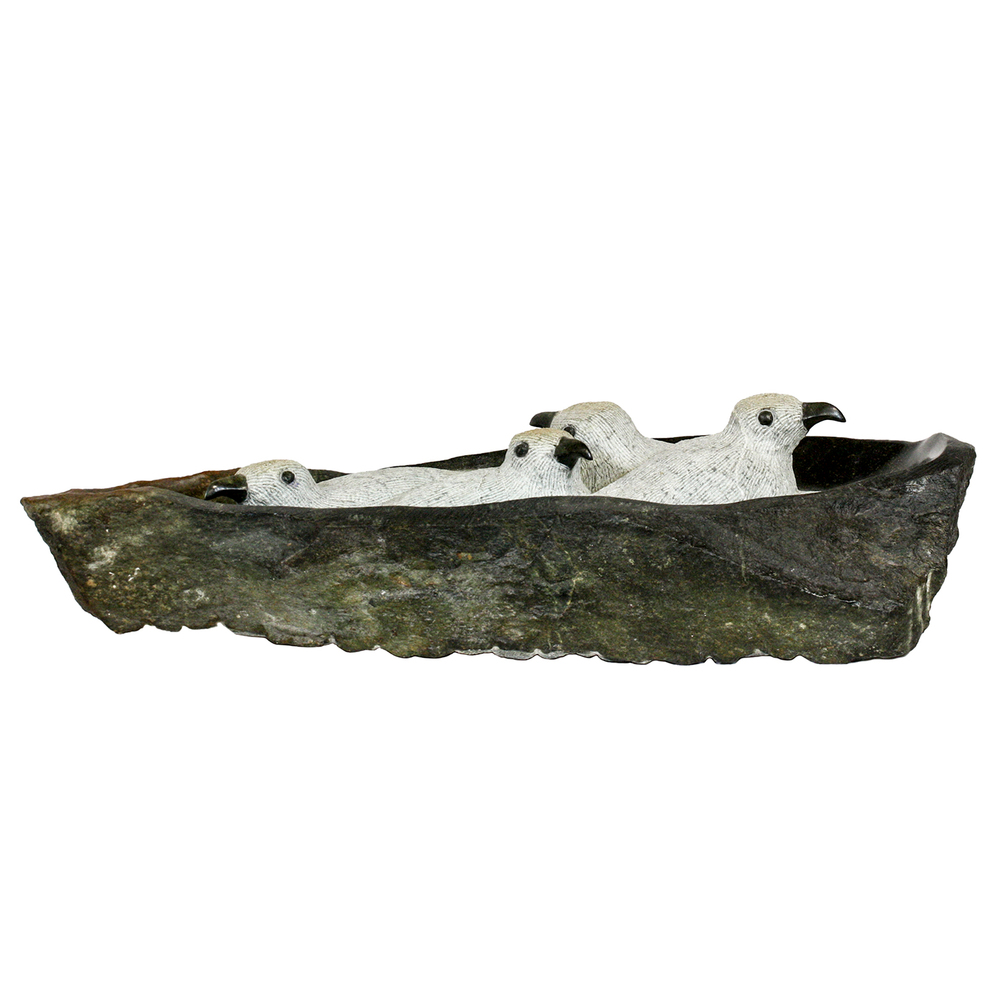 Remos Chiguware - BIRD BATH - OPAL - 6 X 22 X 9